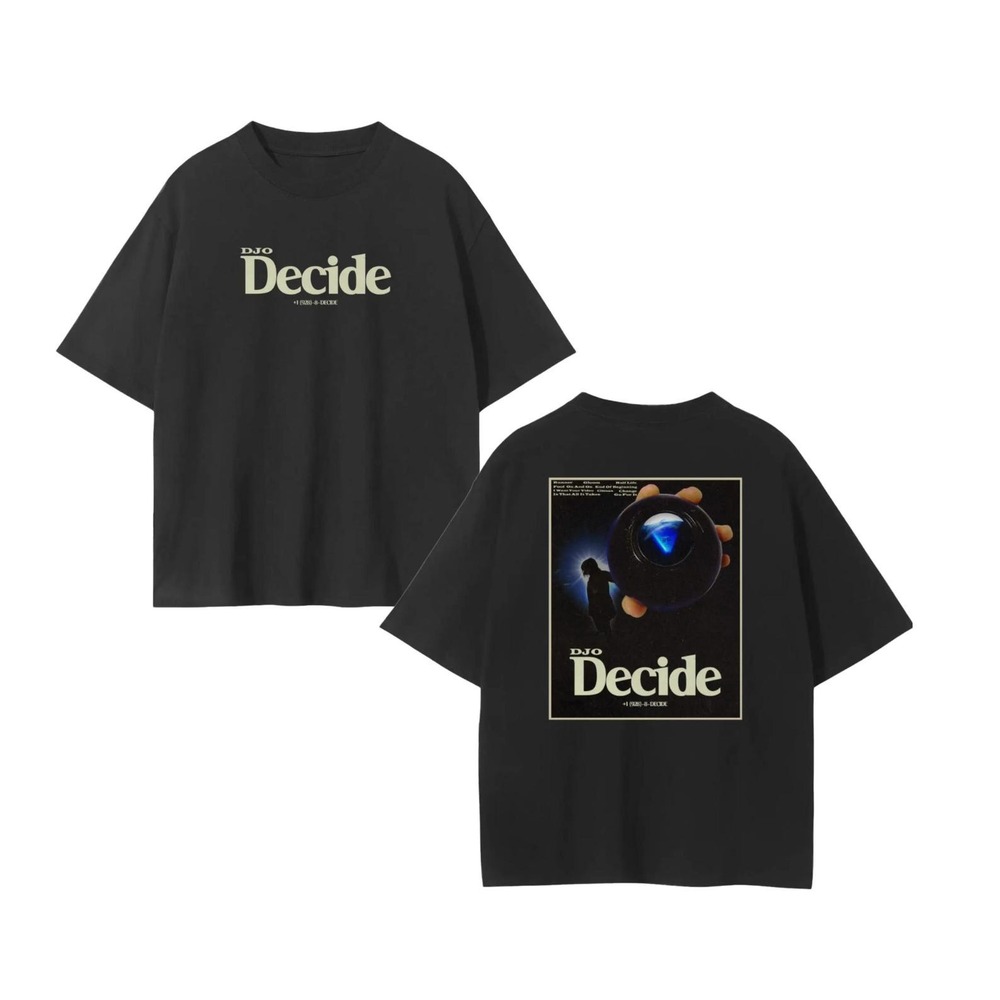 DJO Decide Unisex T-Shirt 2 Sided